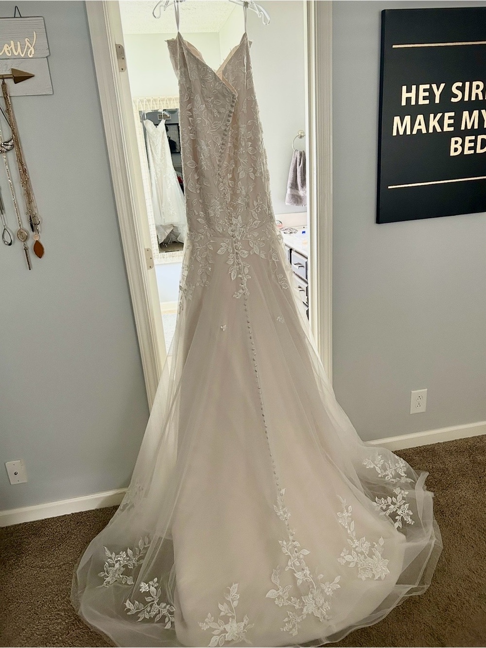White Lace Wedding Dress